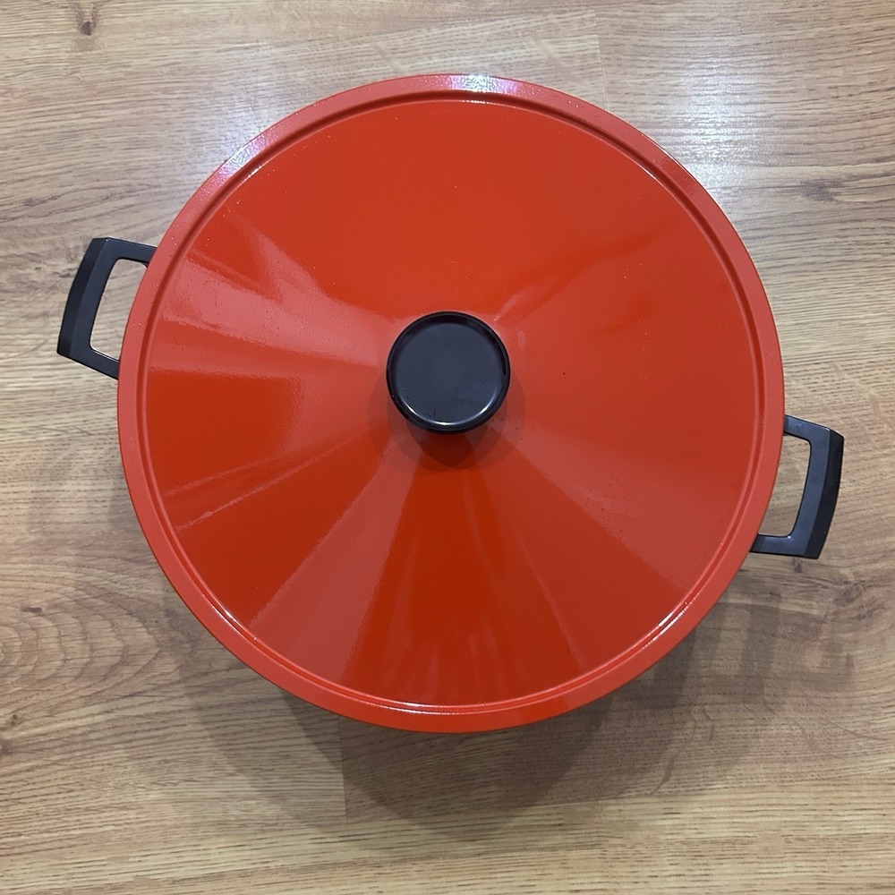 Vintage West Bend  Electric Wok 6 Quart Red w/Booklets Good